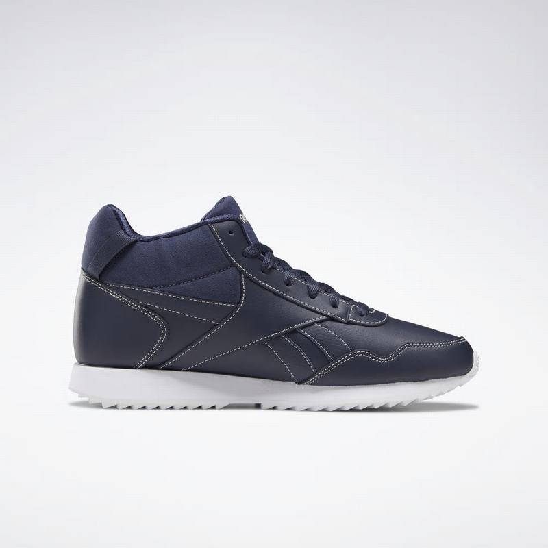 Reebok Royal Glide Mid Tenisky Damske - Námornícka Modrá/Biele KQ5424MJ